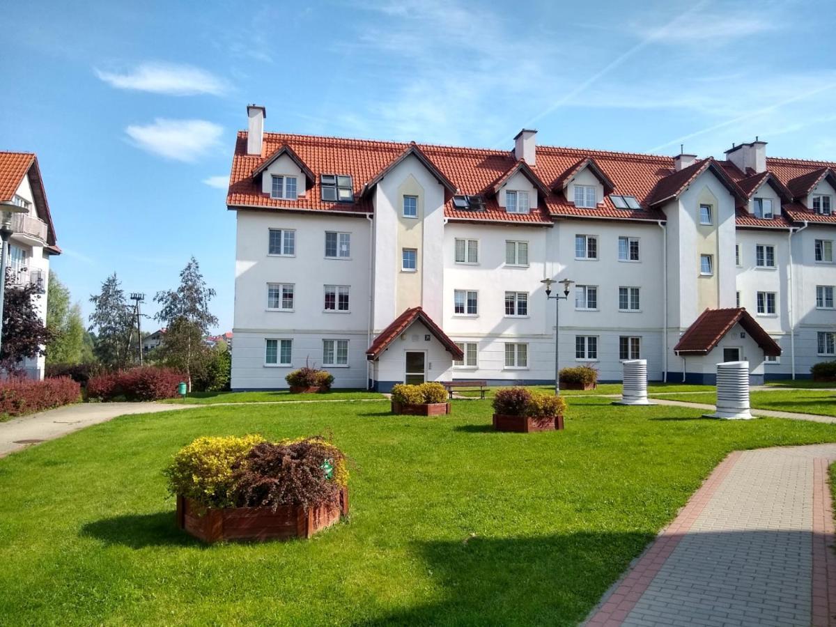 Green Apartment Z Bezplatnym Parkingiem Ольштын Экстерьер фото